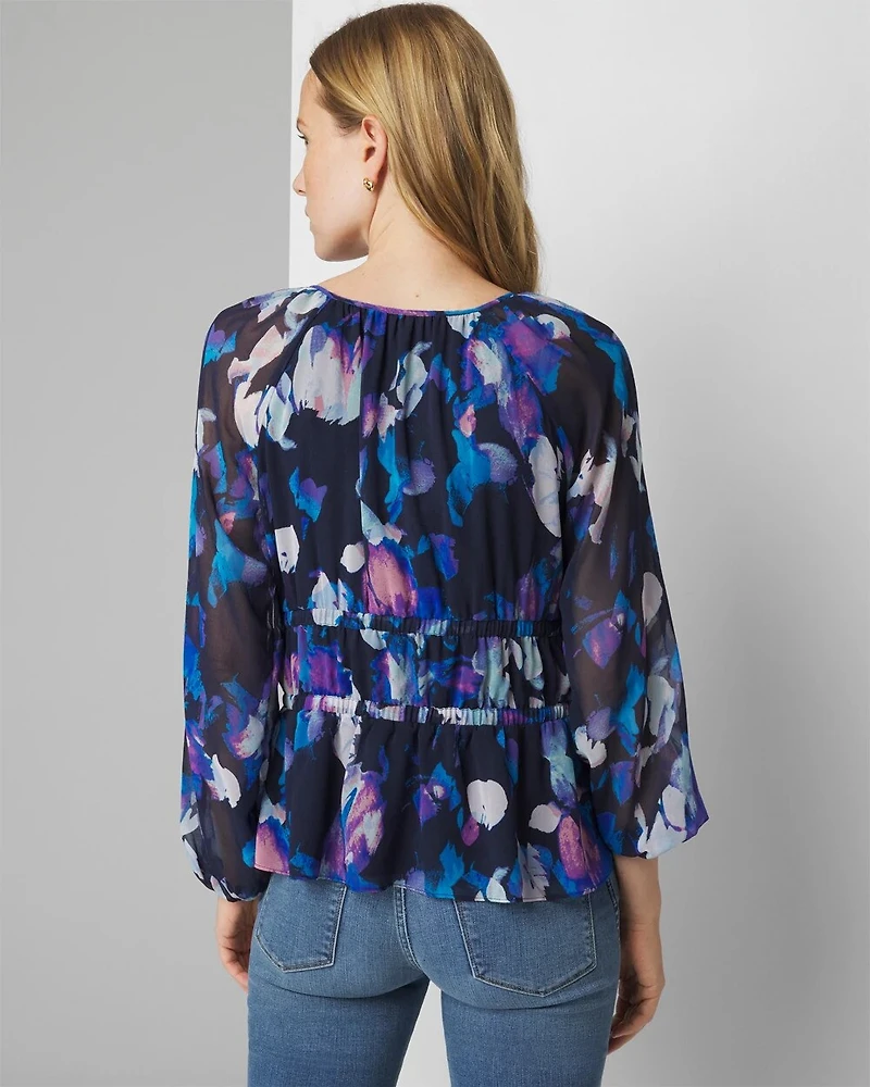 Floral Print Blouse