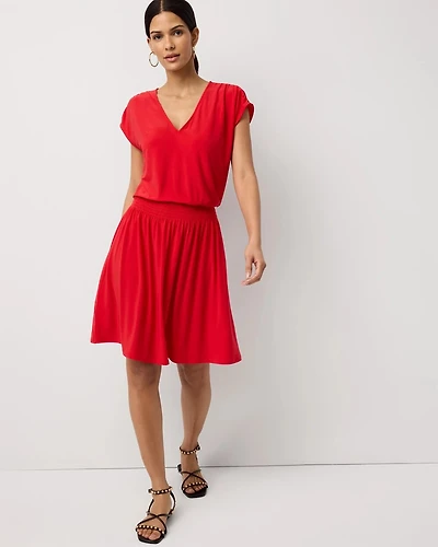 Smocked Waist Dress