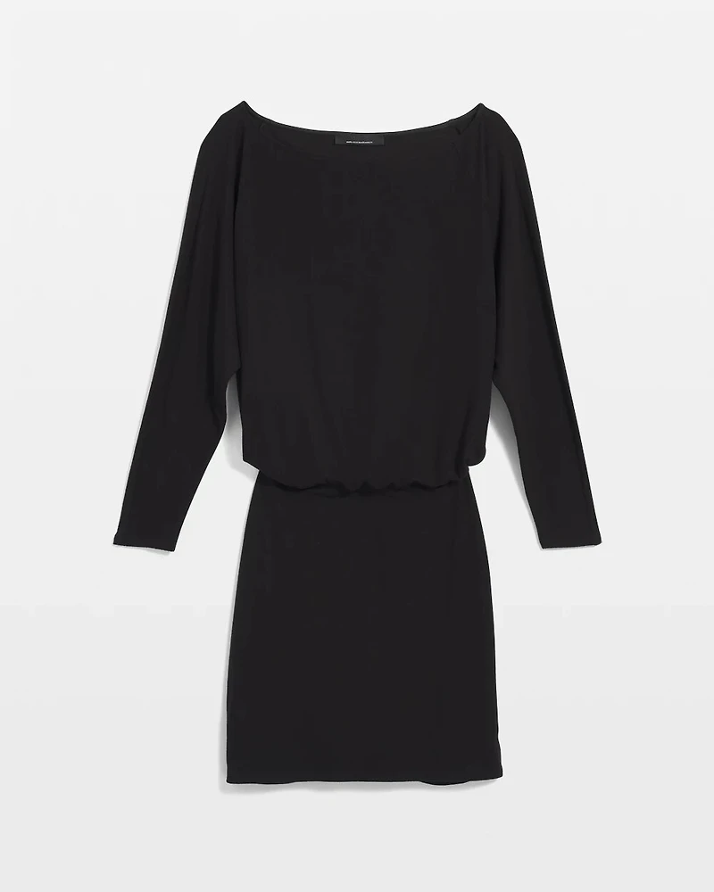 Dolman Sleeve Knit Dress