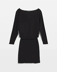 Dolman Sleeve Knit Dress