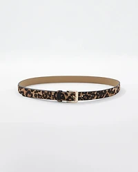 Leopard Skinny Pant Belt