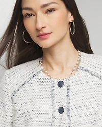 Space Dye Tweed Jacket