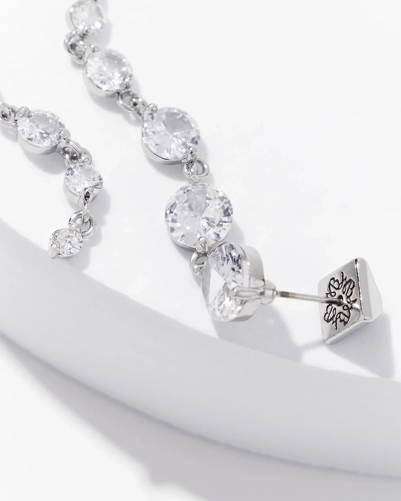 Crystal Linear Earrings