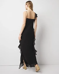 Ruffle Slip Dress