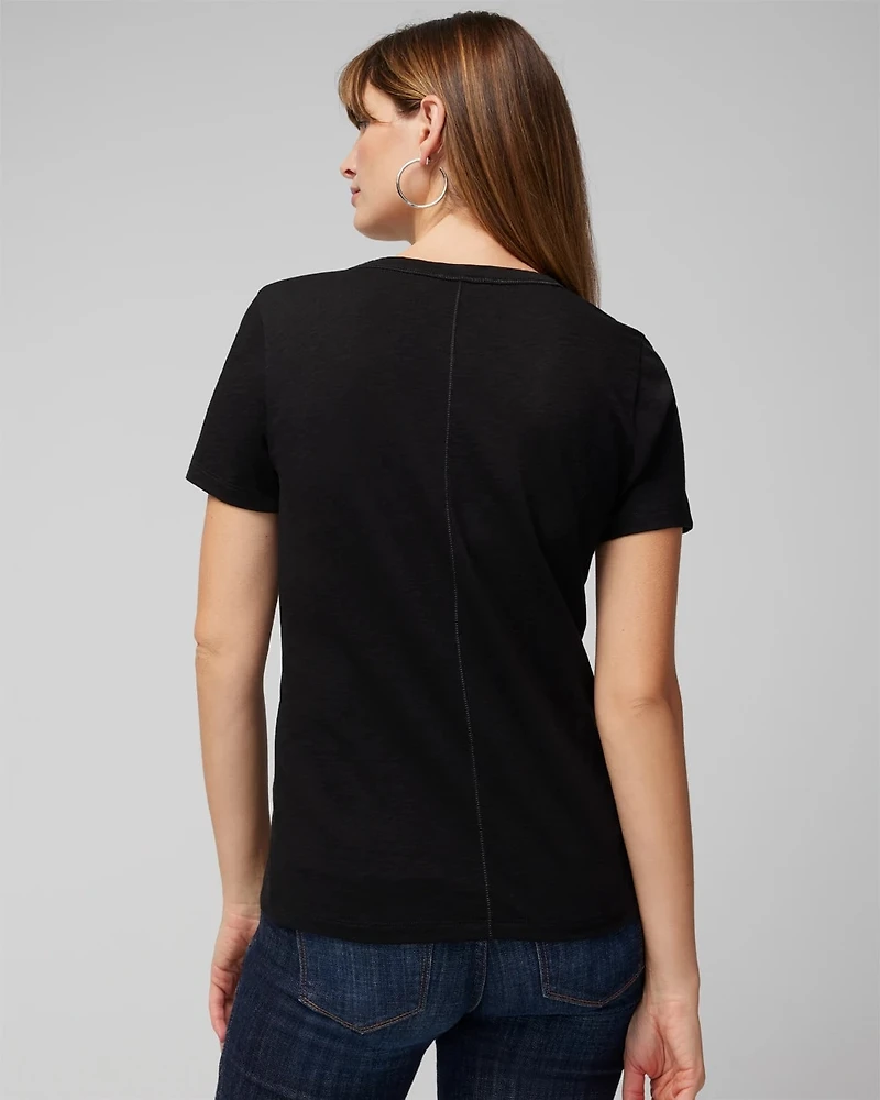 Easy V-Neck Tee