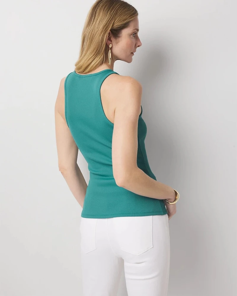 WHBM FORME™ Ribbed Stretch Tank