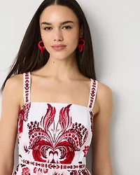 Raffia Drop Earrings