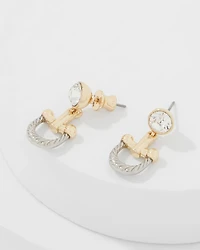 Horsebit Drop Earrings