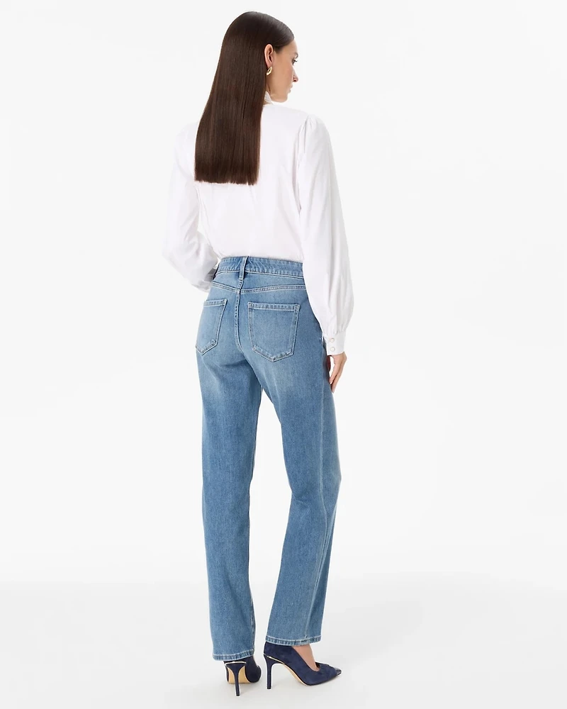 High-Rise Straight Jean