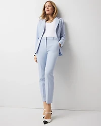 WHBM® Elle Slim Ankle Luxe Double Weave Pants