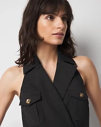 Trench Wrap Mini Dress