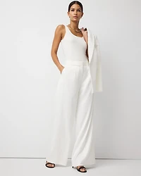 Satin Ultra Wide Leg Pant
