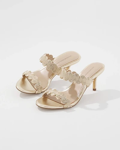 Double Strapped Heeled Sandal