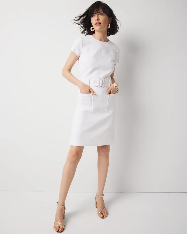 white dress white house black market White House Black Market Dress, Women's 14 main image 1