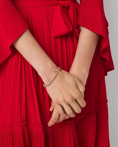 Love Letter Chain Bracelet