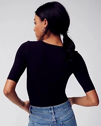 WHBM® FORME Elbow-Sleeve Top