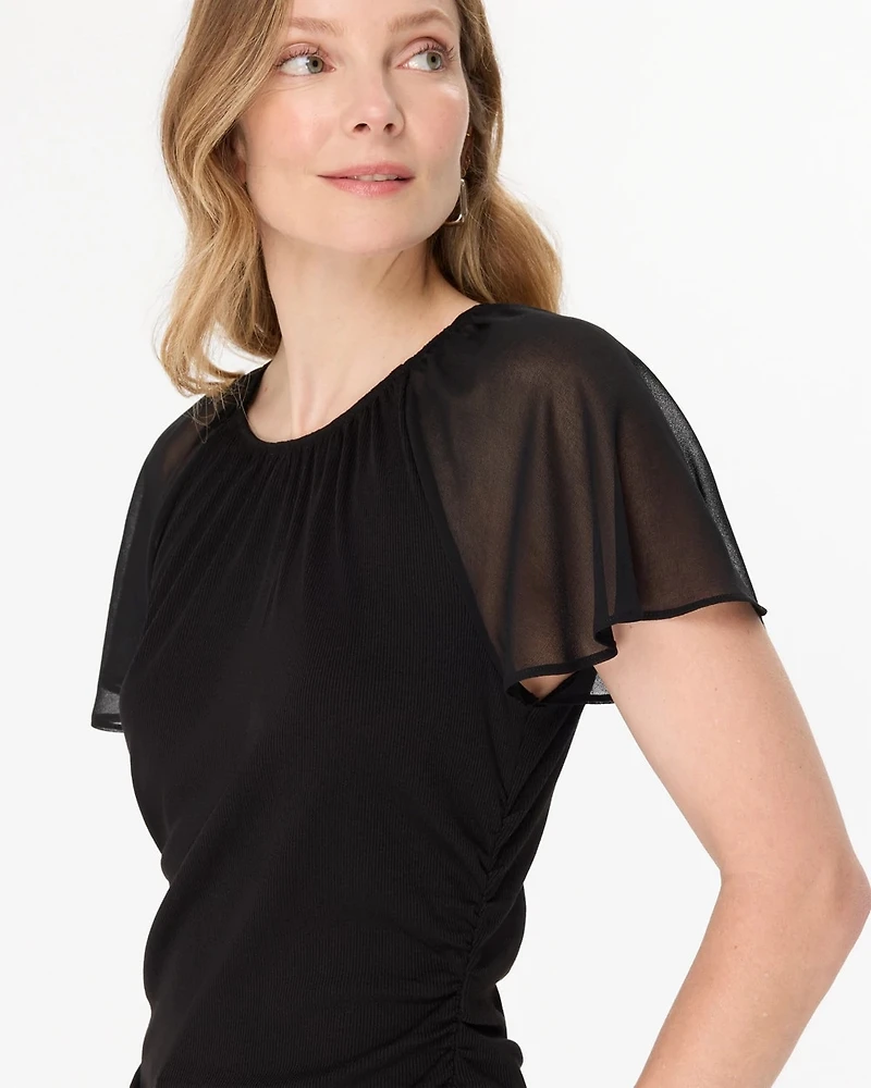 Flutter Sleeve Tee