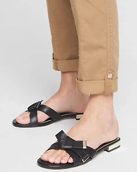 Mid-Rise Pret-A-Pedi Straight Crop Pants