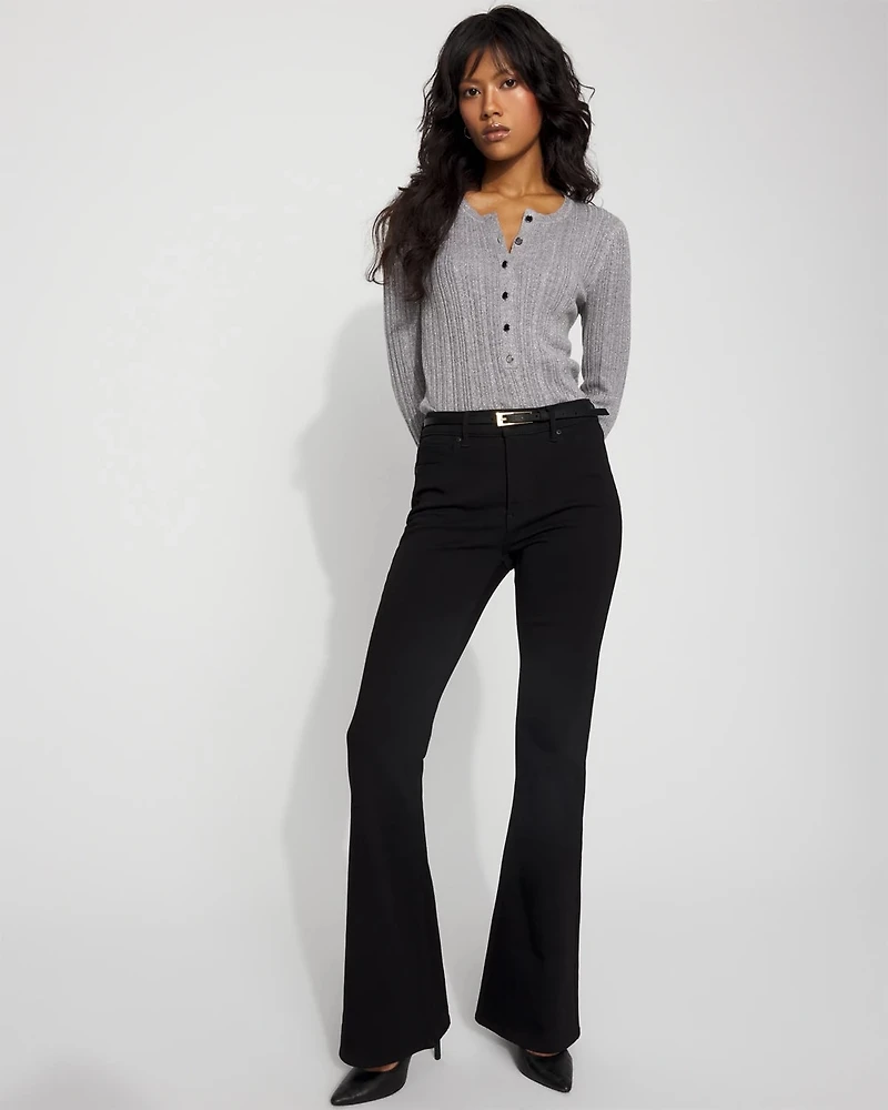 High-Rise Flare Jean