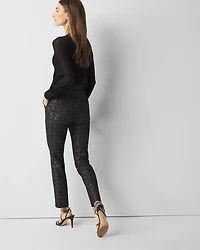 WHBM® Elle Slim Ankle Jacquard Pant