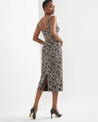 All-Over Lace Midi Dress