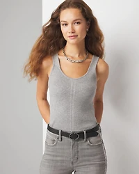 Ribbed Knit Sweater Tank