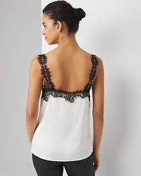 Lace-Trimmed Cami