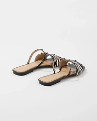 Zebra Sandals
