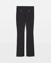High-Rise Scuba Bootcut Pants