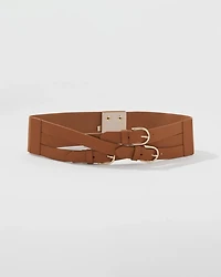 Multi Strap Wide Waist Belt