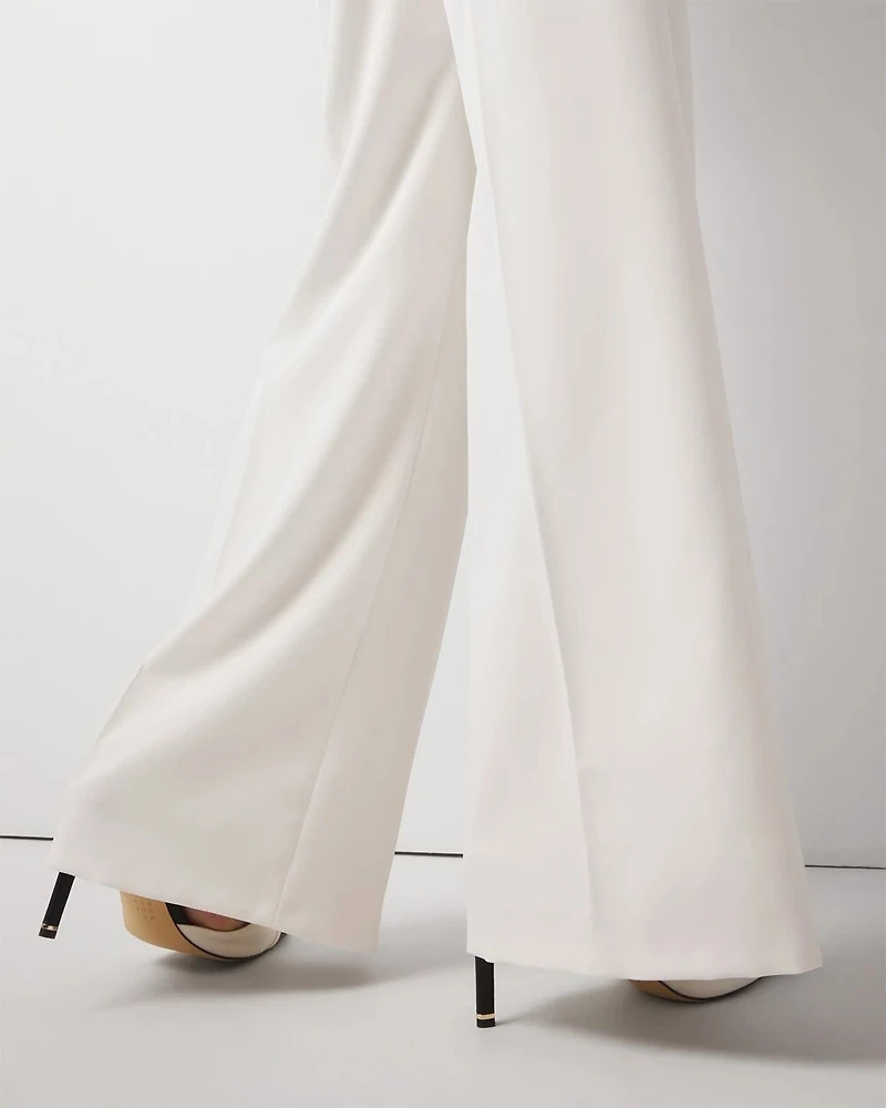 Pleated Wide Leg Pants