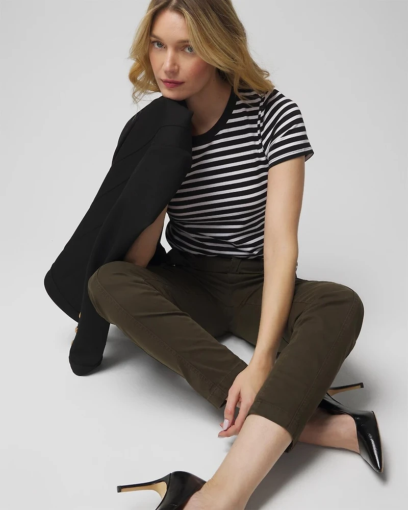 High-Rise Pret-A-Jet Slim Ankle Pants