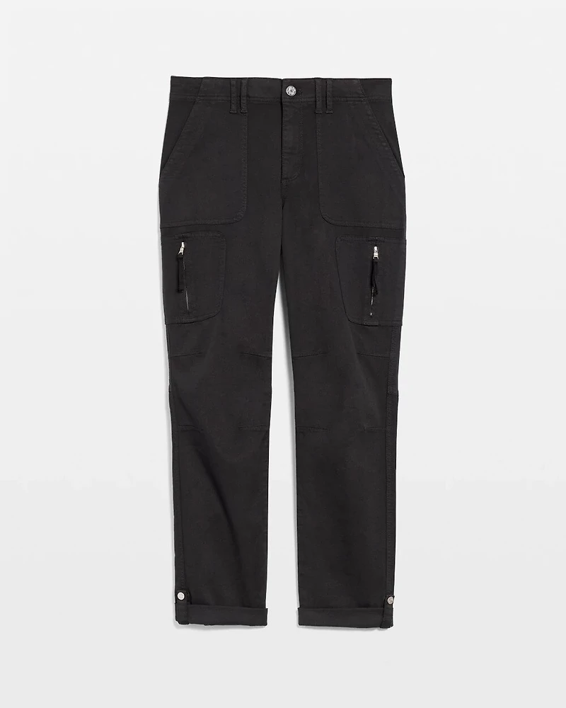 Mid-Rise Pret-A-Pedi Straight Cropped Pants