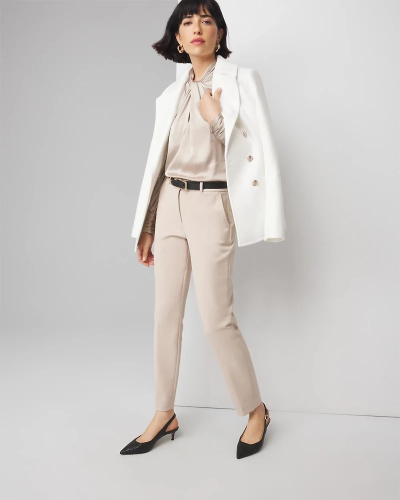 Slim Ankle Comfort Stretch Pants