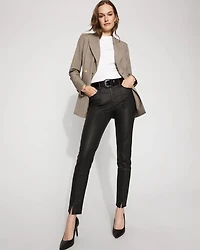 High-Rise Skinny Coated Jean