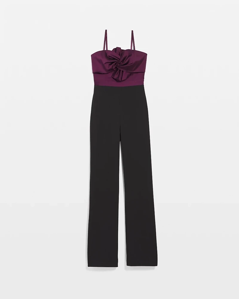 Strapless Twist Jumpsuit