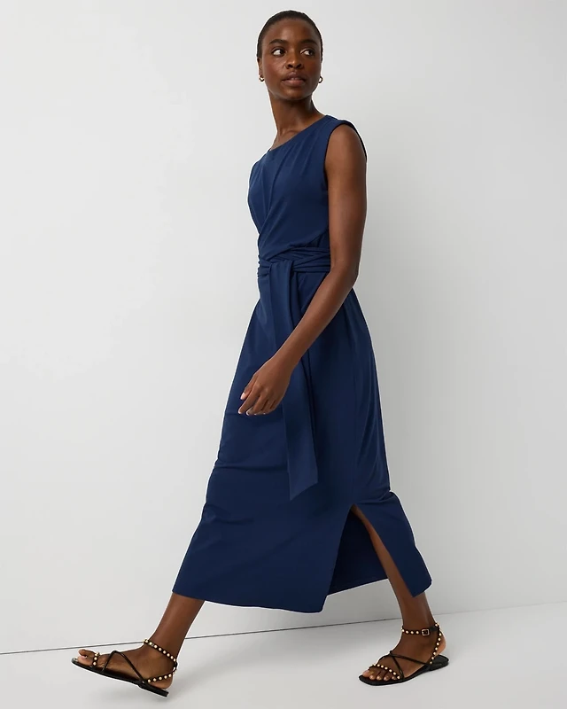 white house black market midi dresses White House Black Market NWT Snap Neck Rib Midi Dress Cabernet XSP