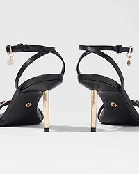 Strappy Buckle Heel