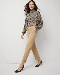 Pret High Rise Straight Ankle Pant