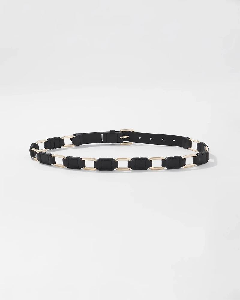 Gold Link Pant Belt