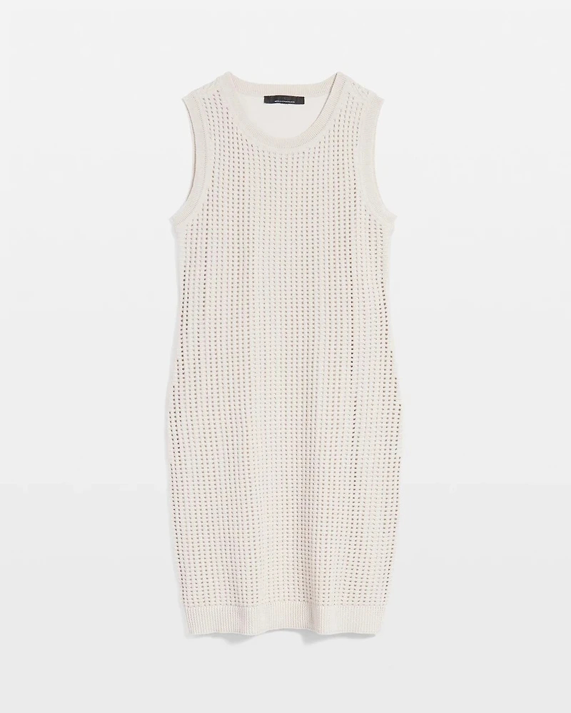 Sequin Crochet Mini Dress