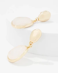 Quartz Drop Earrings