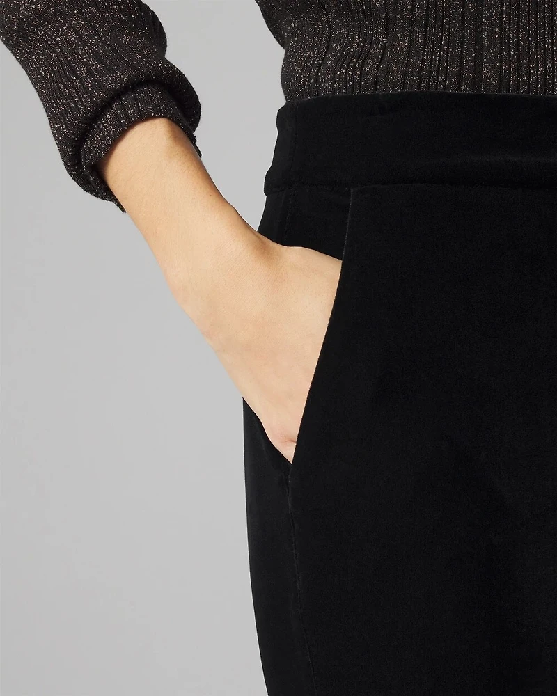 Velvet Slim Bootcut Pant