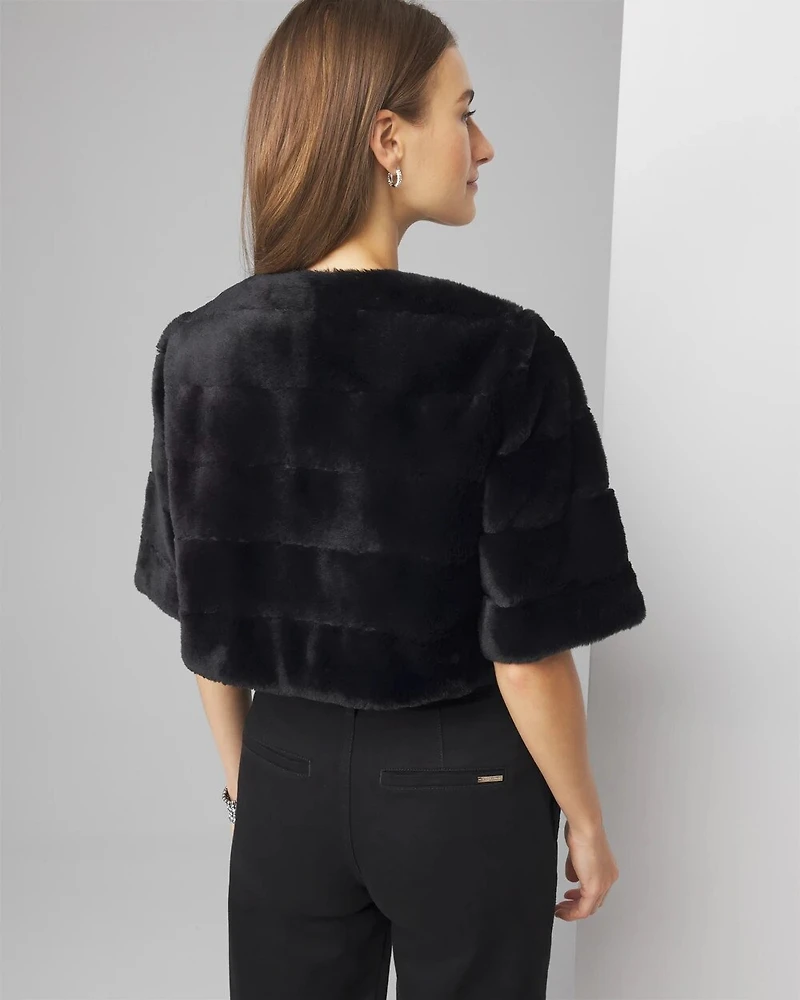 Faux Fur Bolero