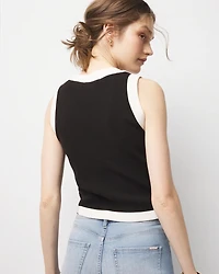 Colorblock Sweater Vest
