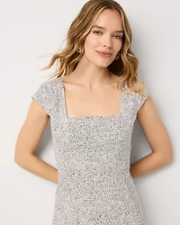 Poplin Midi Dress