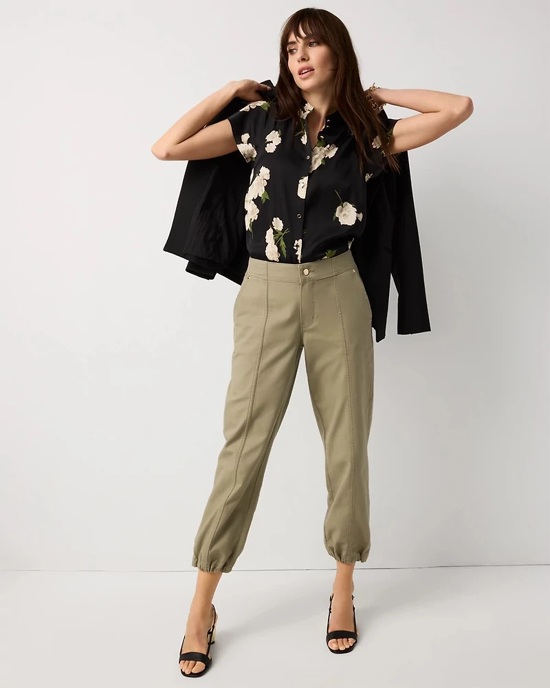 Pret Mid Rise Relaxed Ankle Pant