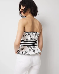 Tie-Waist Bustier