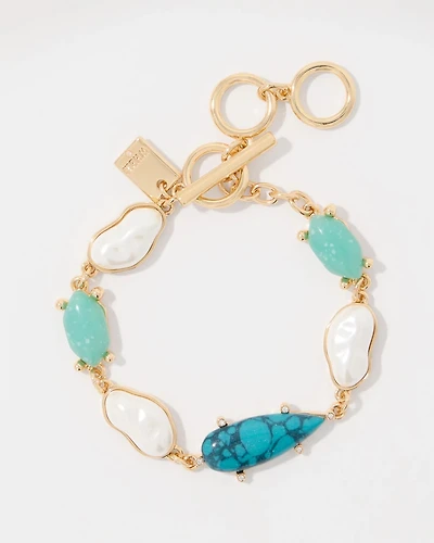Multi-Color Toggle Bracelet