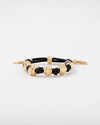 Sculptural Knot Adjustable Bracelet